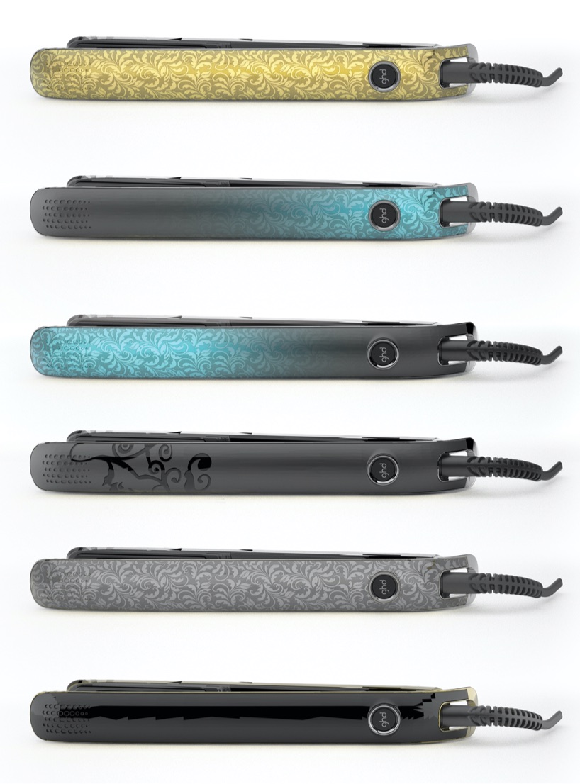 GHD renders of stylers in diffrent colours