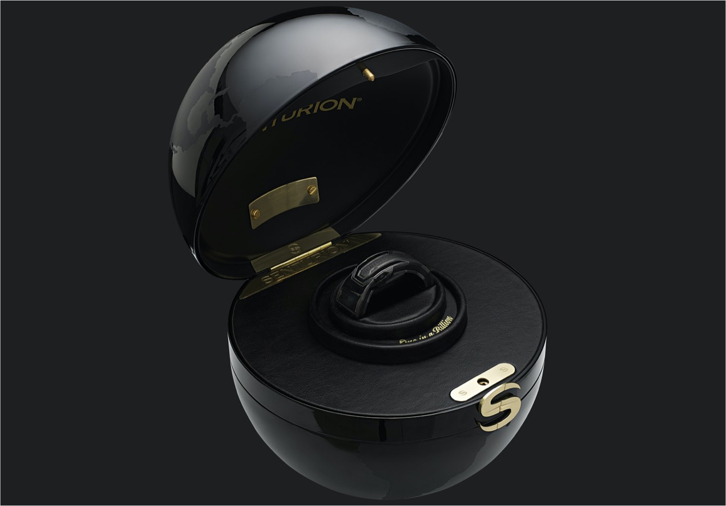 Photo of Senturion globe luxury packaging